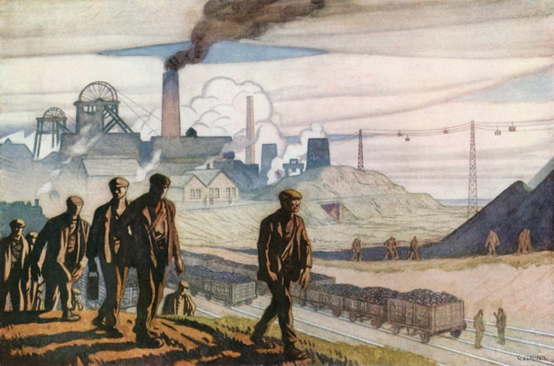 British Industries, uhlí od George Clausen