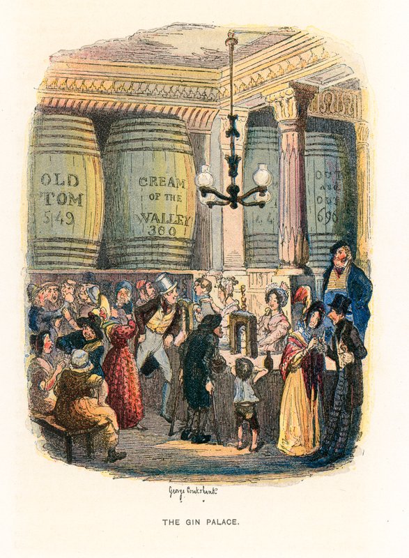 Ilustrace pro těžké časy od George (after) Cruikshank
