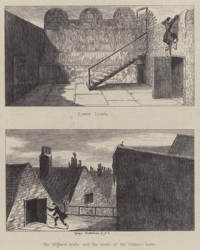 Ilustrace pro Jacka Shepparda (rytina) od George (after) Cruikshank