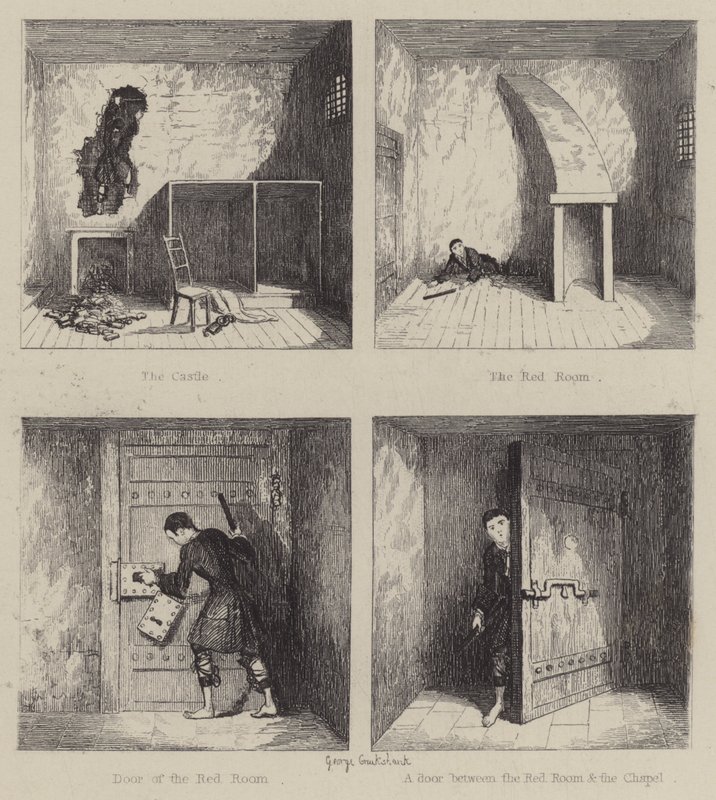 Ilustrace pro Jack Sheppard (rytina) od George (after) Cruikshank
