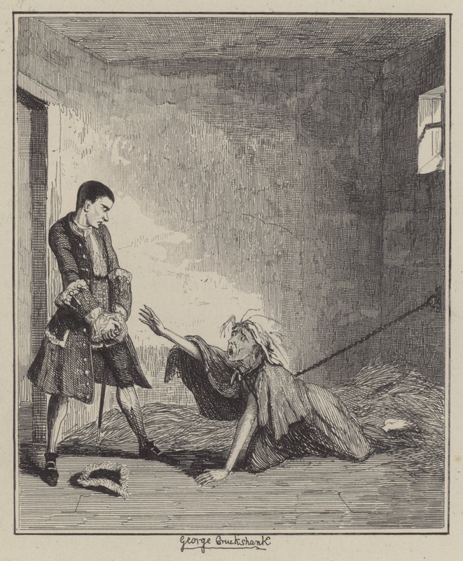 Ilustrace pro Jack Sheppard (rytina) od George (after) Cruikshank