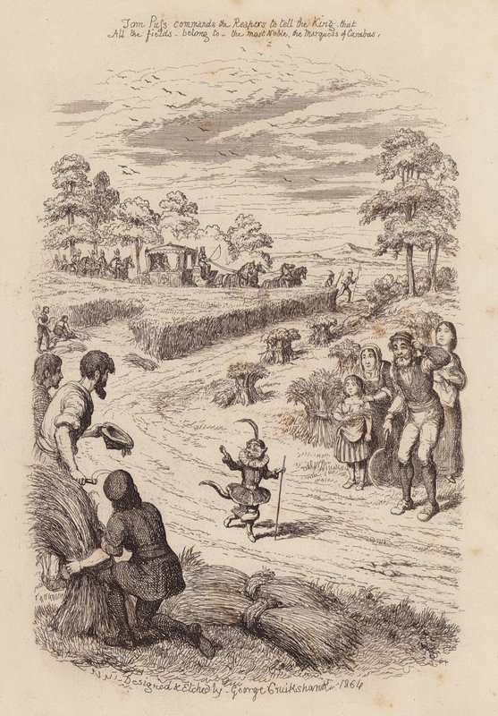 Kocour v botách (rytina) od George (after) Cruikshank