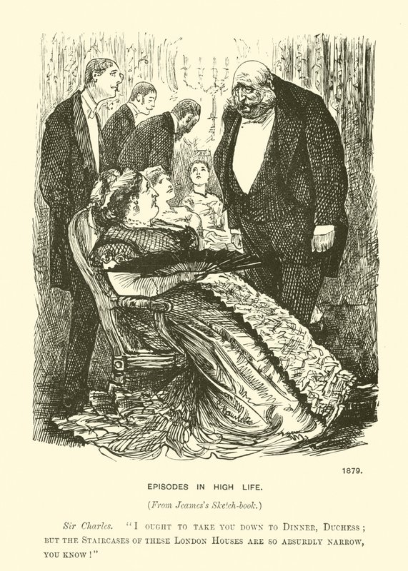 Epizody ve vysokém životě (rytina) od George (after) Du Maurier