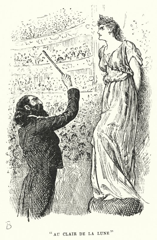 Ilustrace pro Trilby od George du Maurier (rytina) od George (after) Du Maurier