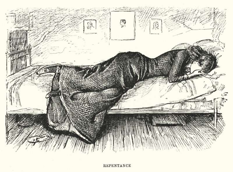 Ilustrace pro Trilby od George du Maurier (rytina) od George (after) Du Maurier