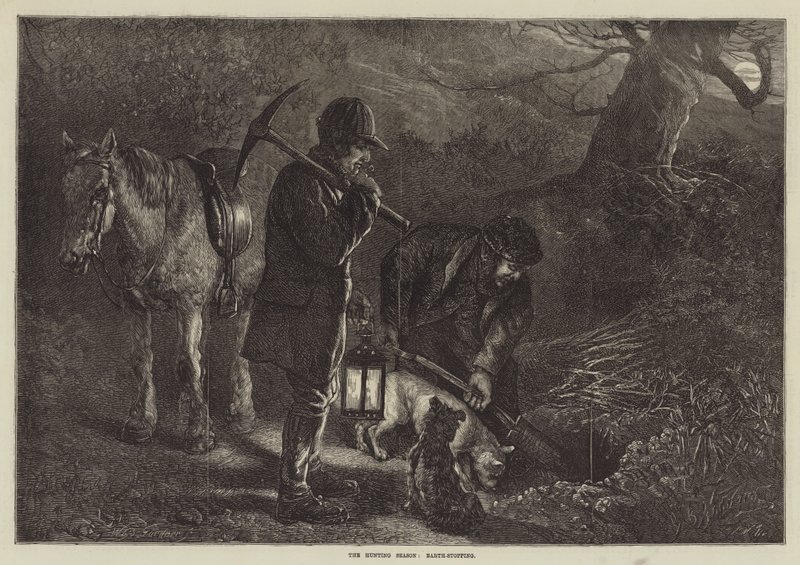 Lovecká sezóna, zastavení Země od George Bouverie Goddard