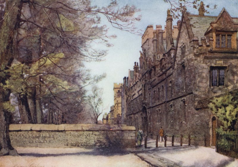 Oxford: Přední část St John