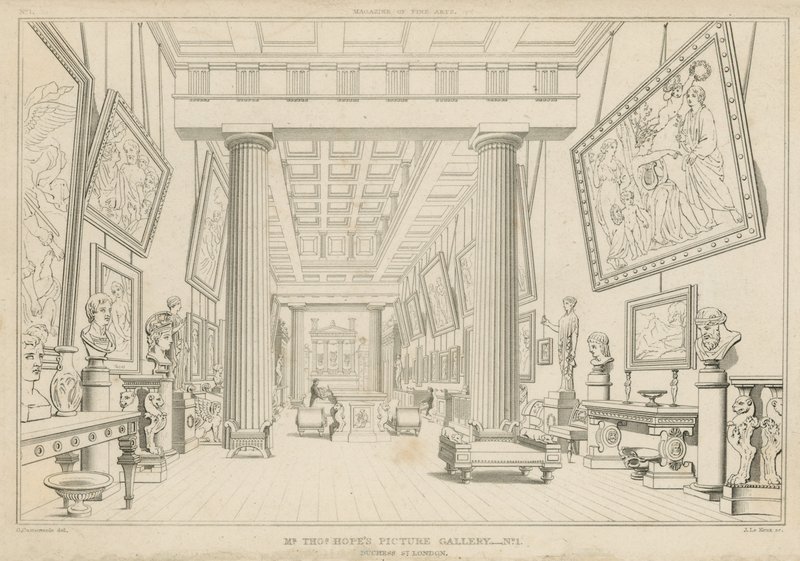 Obrazová galerie pana Thomase Hopea od George Cattermole