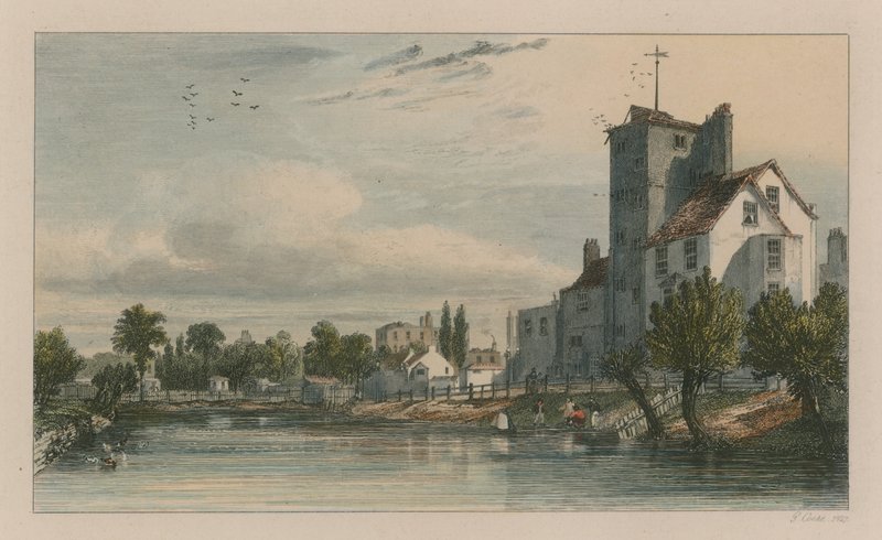 Canonbury House, Islington, Londýn od George Cooke
