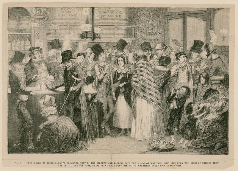 Od dětí opilce od George Cruikshank