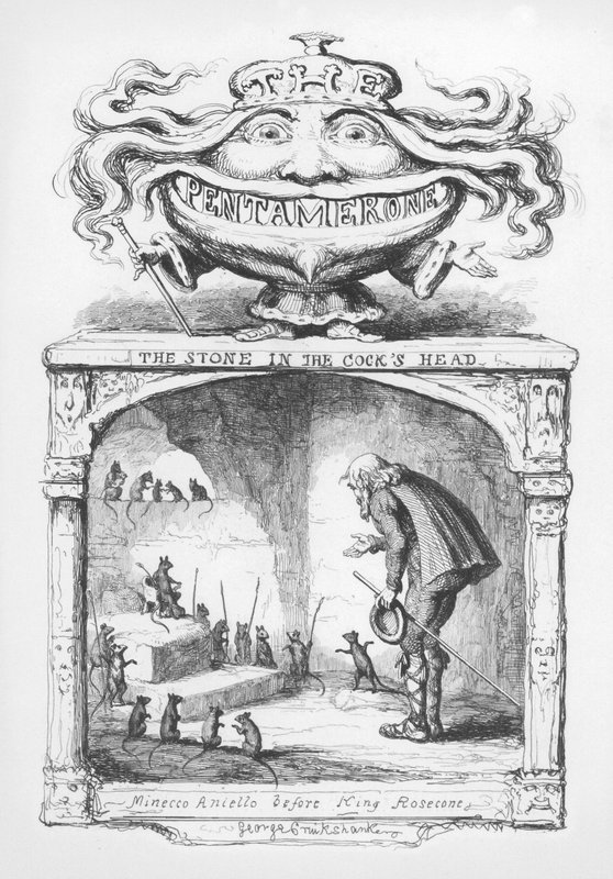 Ilustrace pro Pentamerone od George Cruikshank (rytina) od George Cruikshank