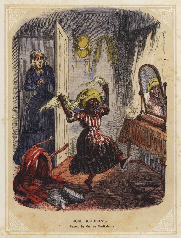 Joco Rejoicing (barevné lito) od George Cruikshank