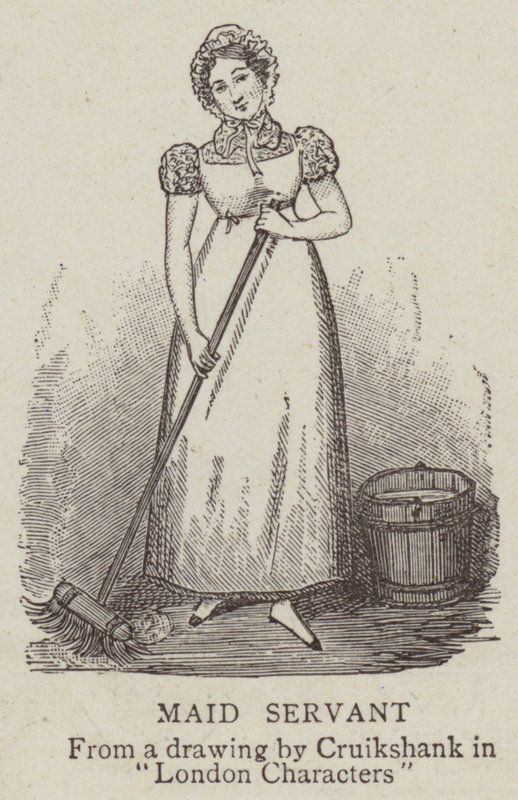 Služebná od George Cruikshank