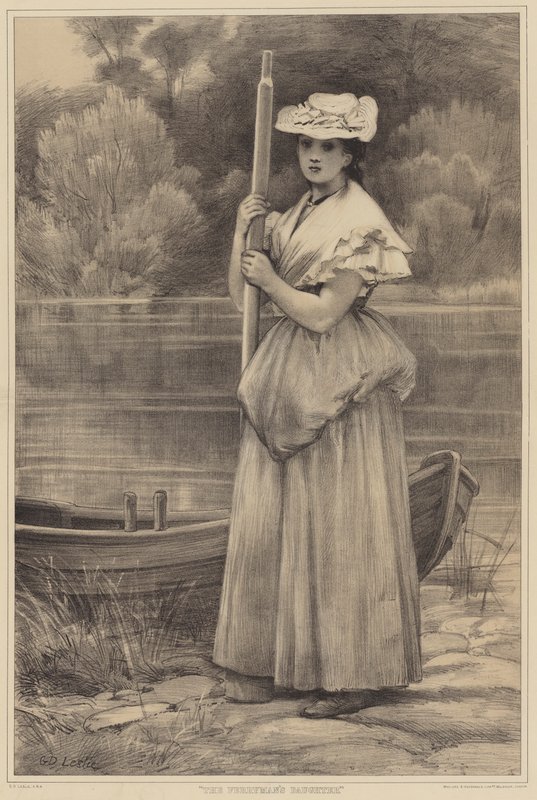 Převozníkova dcera od George Dunlop Leslie
