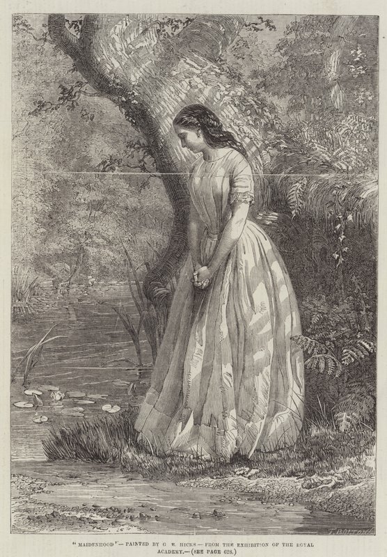 Panenství od George Elgar Hicks