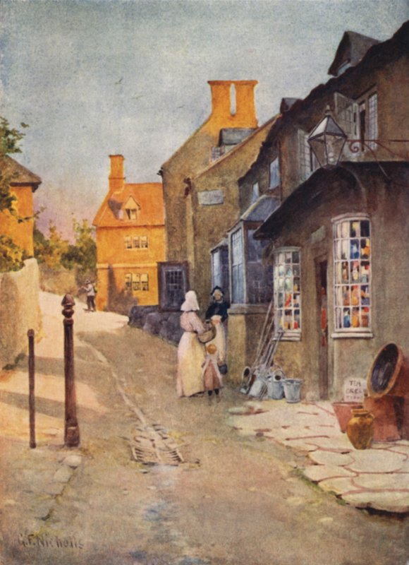 Obchod Cotswold Village od George Franck Nicholls