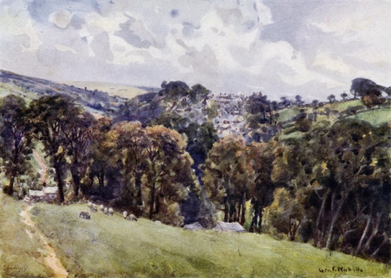 Camelford (barevné lito) od George Franck Nicholls