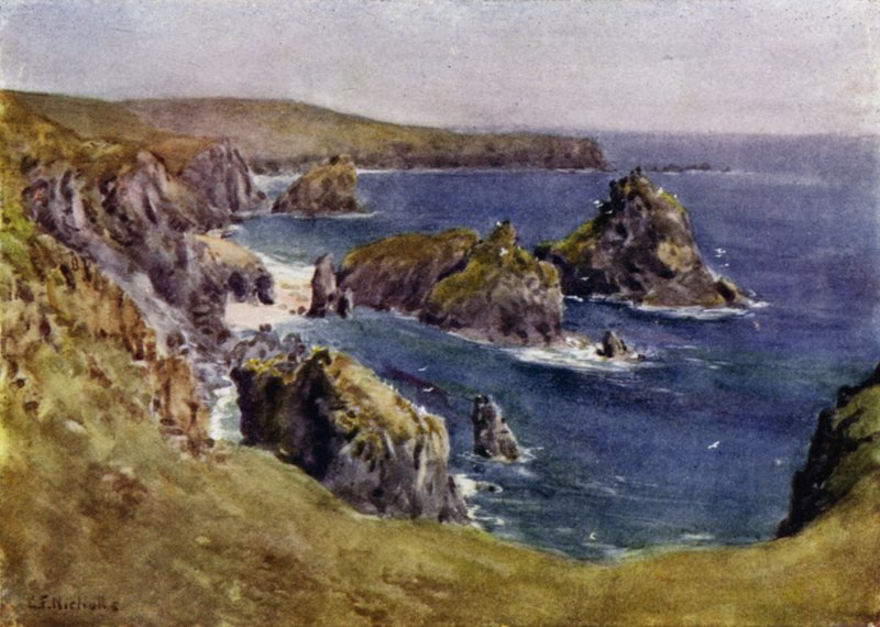 Kynance Cove od George Franck Nicholls