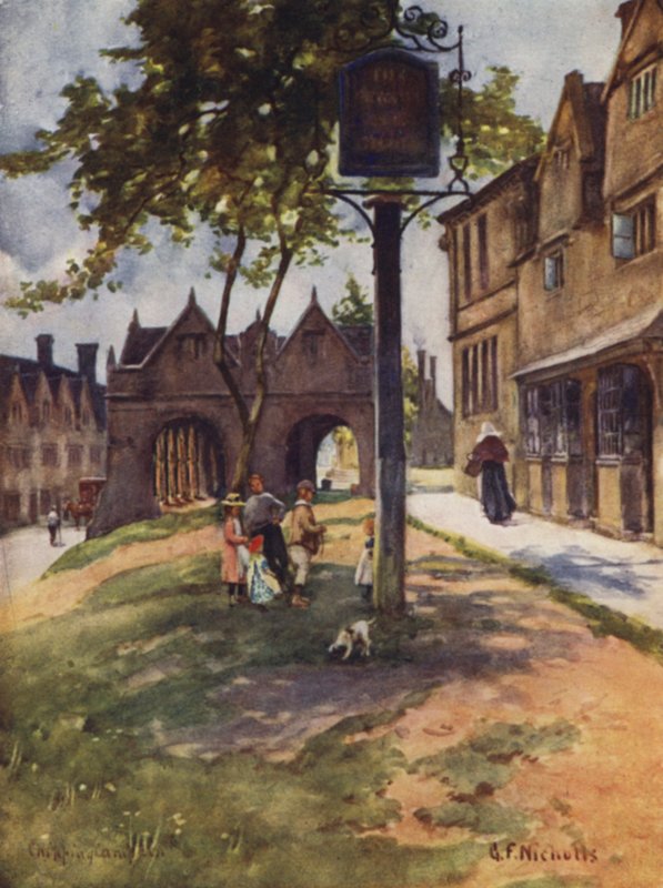 Market Hall, Chipping Campden od George Franck Nicholls