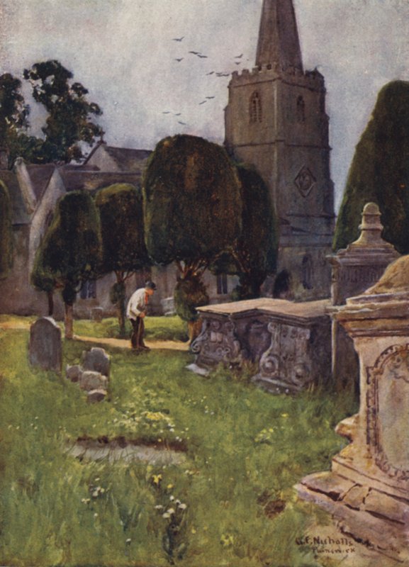 Kostel Painswick od George Franck Nicholls