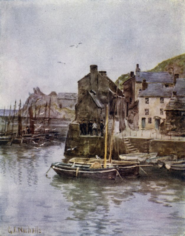 Polperro (barva lito) od George Franck Nicholls