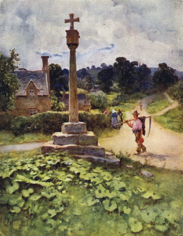 Saintbury Cross od George Franck Nicholls