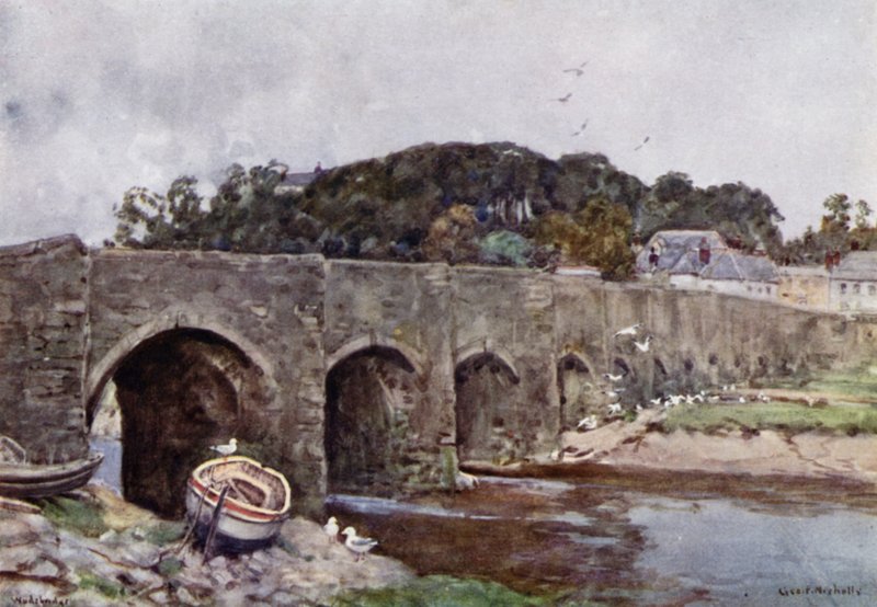 Wadebridge (barevná lito) od George Franck Nicholls
