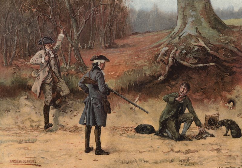 Červenou rukou od George Goodwin Kilburne