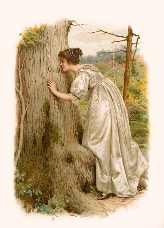 Tennysonova Olivia od George Goodwin Kilburne
