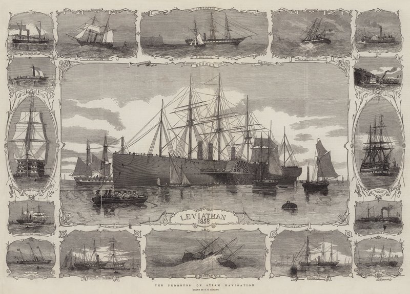 Průběh navigace Steam od George Henry Andrews