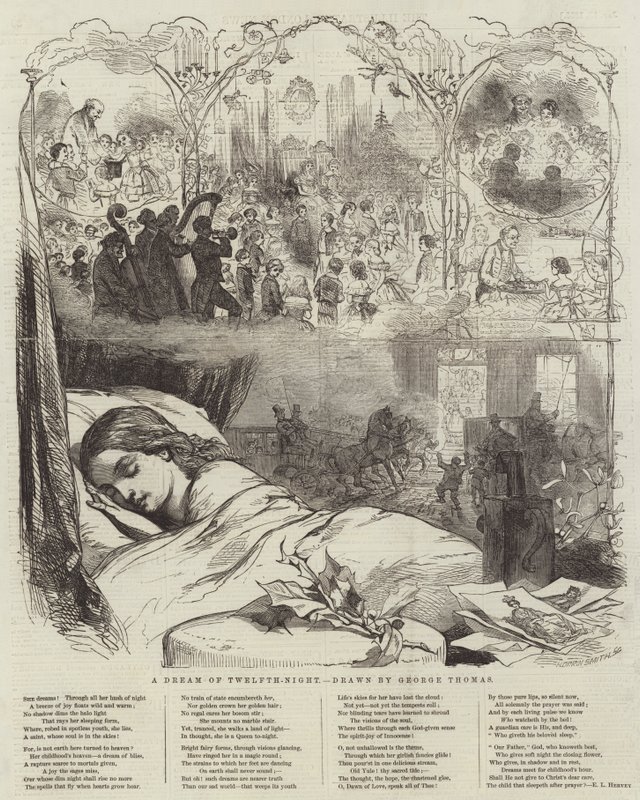 Sen o dvanácté noci od George Housman Thomas