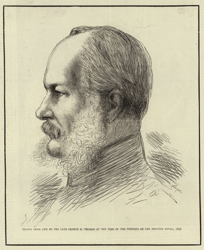 Jeho zesnulé Veličenstvo Vilém I., císař německý, král pruský od George Housman Thomas