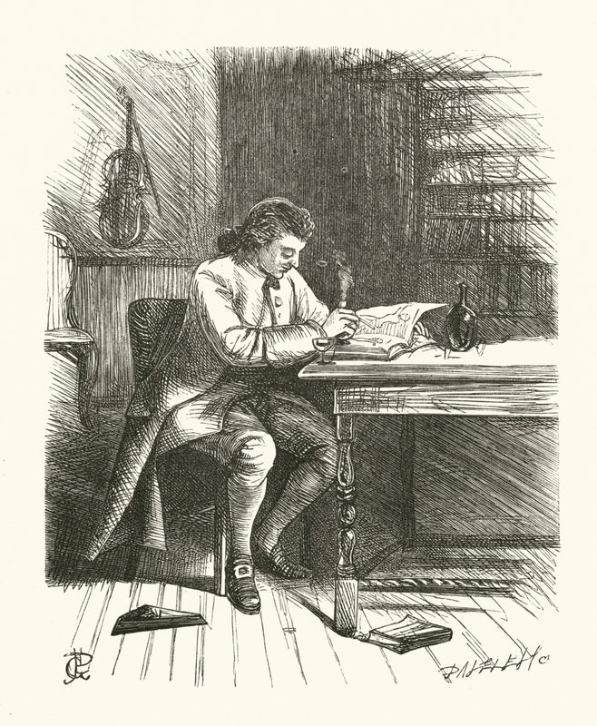 Ilustrace pro A New Simile, In The Manner Of Swift (rytina) od George John Pinwell