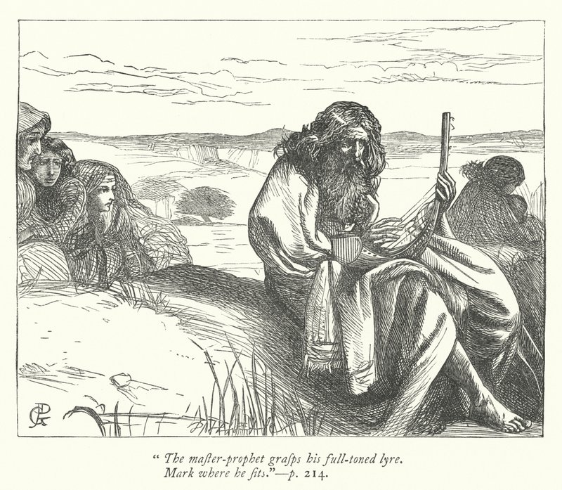 Ilustrace pro The Captivity (rytina) od George John Pinwell