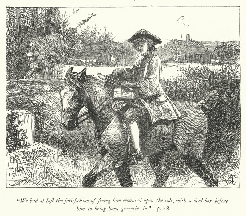 Ilustrace pro The Vicar of Wakefield (rytina) od George John Pinwell