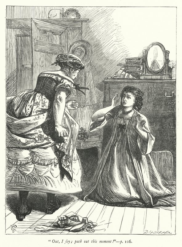 Ilustrace pro Vicar of Wakefield (rytina) od George John Pinwell