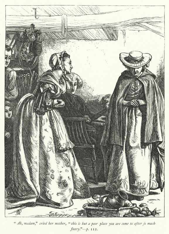 Ilustrace pro Vicar of Wakefield (rytina) od George John Pinwell
