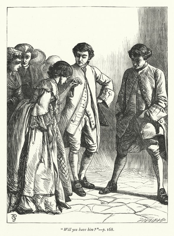 Ilustrace pro Vicar of Wakefield (rytina) od George John Pinwell