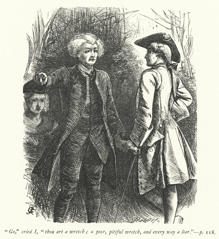 Ilustrace pro The Vicar of Wakefield (rytina) od George John Pinwell