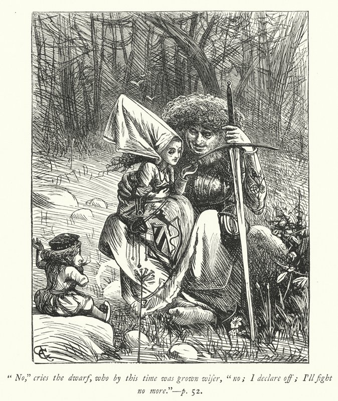 Ilustrace pro The Vicar of Wakefield (rytina) od George John Pinwell