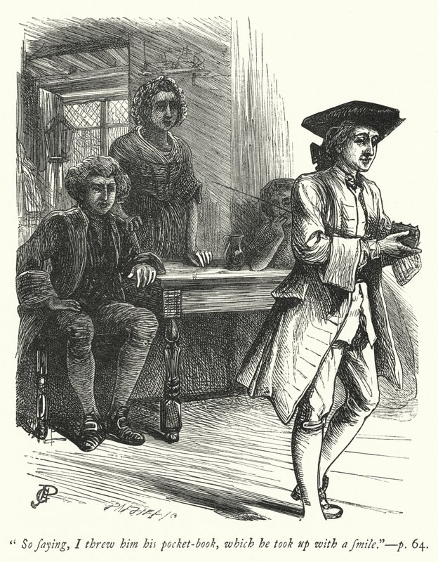 Ilustrace pro The Vicar of Wakefield (rytina) od George John Pinwell