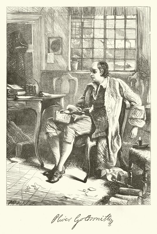Oliver Goldsmith (rytina) od George John Pinwell