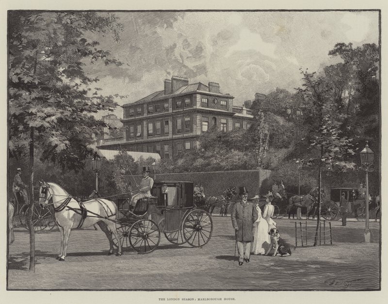 Londýnská sezóna, Marlborough House od George L. Seymour