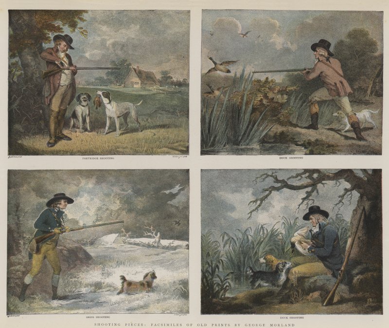 Střelecké kusy (chromolitho) od George Morland