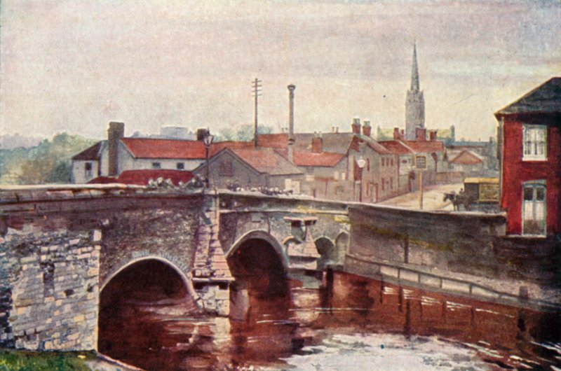 Biskupský most (barevné lito) od George Parsons Norman
