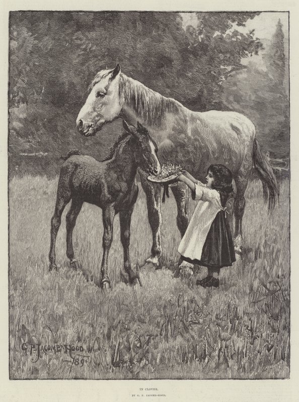 In Clover od George Percy Jacomb Hood