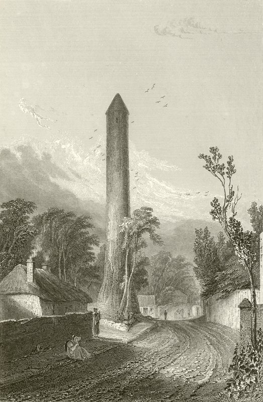 Kulatá věž Clondalkin, Dublin, Irsko od George Petrie