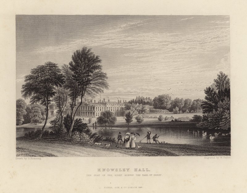 Knowsley Hall od George Pickering