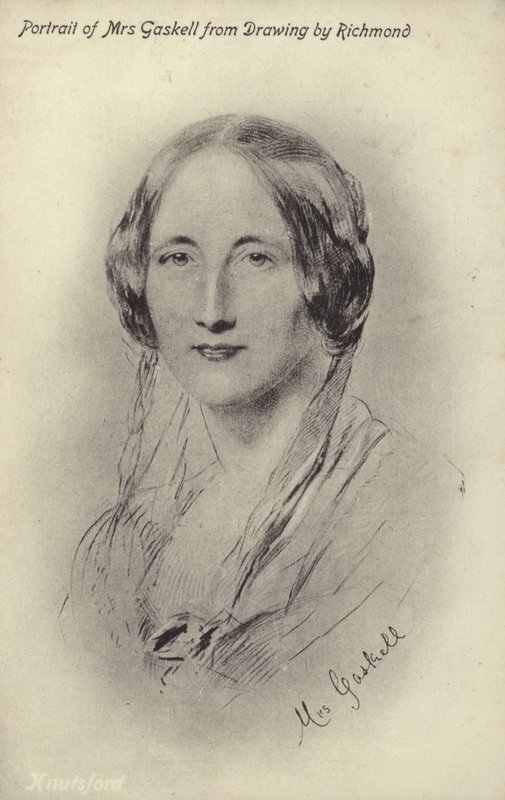 Paní Gaskell (1810-1865), anglický romanopisec a spisovatel povídek od George Richmond