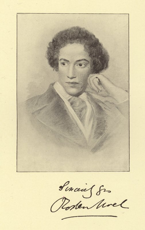Roden Noel , anglický básník od George Richmond